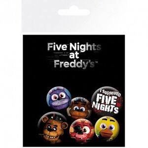 FIVE NIGHTS AT FREDDY'S PACK 6 CHAPAS
