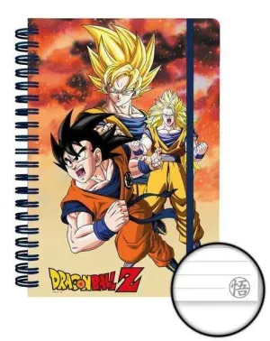 DRAGON BALL Z LIBRETA A5 GOKU