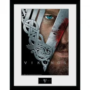 PÓSTER ENMARCADO VIKINGOS KEYART