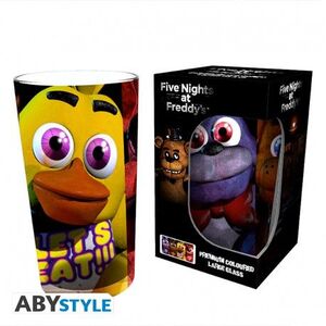 FIVE NIGHTS AT FREDDY'S VASO GRANDE 400ML PERSONAJES