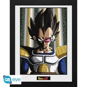 DRAGON BALL LÁMINA ENMARCADA VEGETA