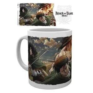 ATAQUE A LOS TITANES TAZA 320ML EXPLORADORES