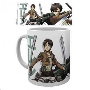 ATAQUE A LOS TITANES TAZA 320 ML EREN DUO