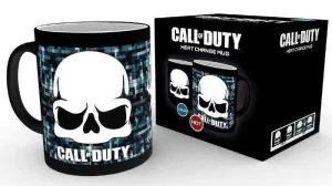 CALL OF DUTY TAZA SENSITIVA AL CALOR SKULL                                 