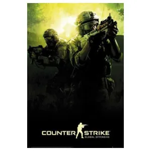 POSTER COUNTER STRIKE GLOBAL OFFENSIVE 61 X 91 CM                          