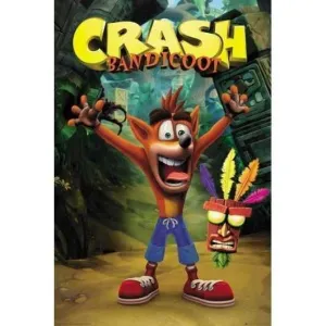 POSTER CRASH BANDICOOT CRASH 61 X 91 CM                                    