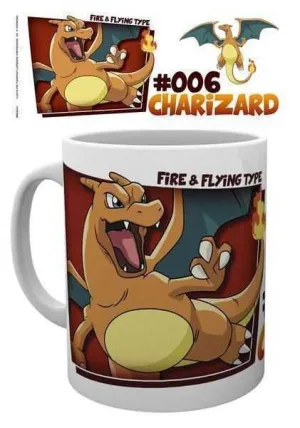 POKEMON TAZA CHARIZARD TYPE                                                