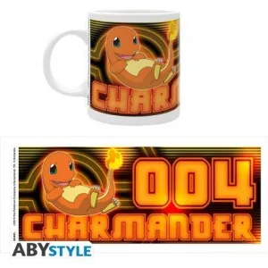 POKEMON TAZA 320 ML CHARMANDER NEON