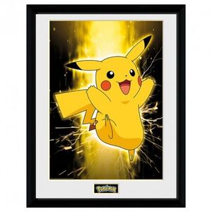 PÓSTER ENMARCADO POKEMON PIKACHU