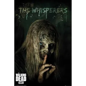 POSTER THE WALKING DEAD THE WHISPERERS 61 X 91 CM                          