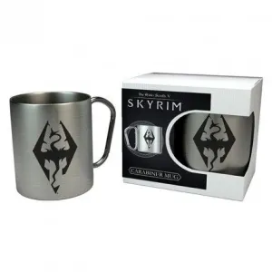 SKYRIM TAZA MOSQUETON LOGO