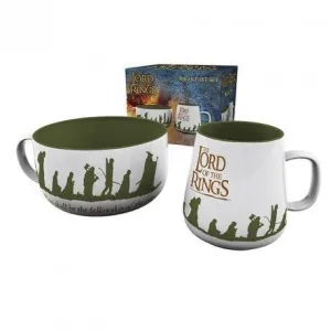 EL SEÑOR DE LOS ANILLOS PACK DESAYUNO TAZA + CUENCO