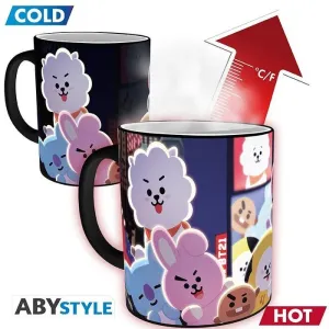 BT21 TAZA SENSITIVA AL CALOR 320 ML TIMES SQUARE