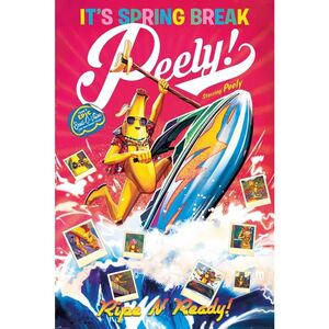 POSTER FORTNITE IT´S SPRING BREAK PEELY! 61 X 91 CM                        