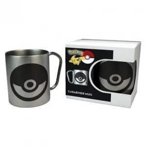 POKEMON TAZA MOSQUETÓN POKEBALL