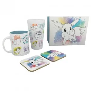 POKEMON PACK VASO XXL + TAZA + 2 POSAVASOS. EEVEE