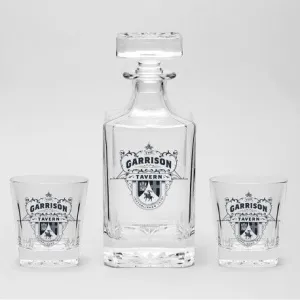 PEAKY BLINDERS SET DECANTADORES BOTELLA + 2 VASOS. GARRISON
