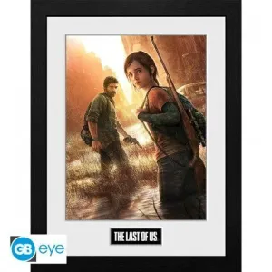 THE LAST OF US POSTER ENMARCADO KEY ART 30X40