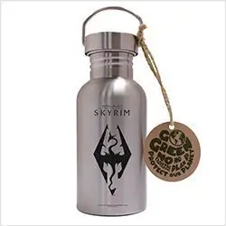 SKYRIM BOTELLA ECOLÓGICA 500ML SELLO DE AKATOSH