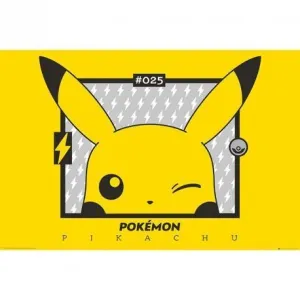 PÓSTER POKEMON PIKACHU WINK 91,5 X 61 CM PÓSTER POKEMON PIKACHU WINK 91,5 X 61 CM