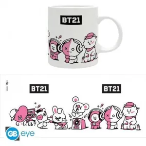 BT21 TAZA 320 ML MUSIC PLAY