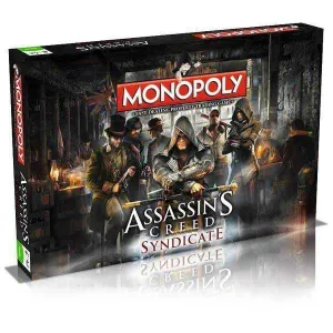 MONOPOLY ASSASSIN'S CREED SYNDICATE EDICION EN INGLES                      