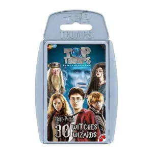 TOP TRUMPS MATCH HARRY POTTER 30 MAGOS HECHICEROS                          
