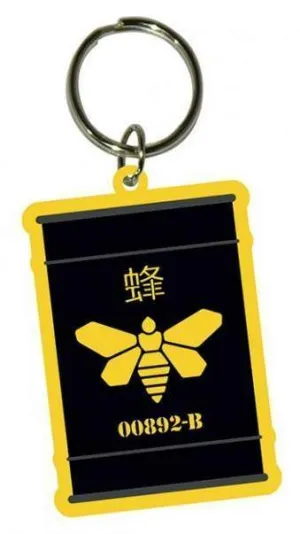 BREAKING BAD LLAVERO CAUCHO GOLDEN MOTH 6CM                                
