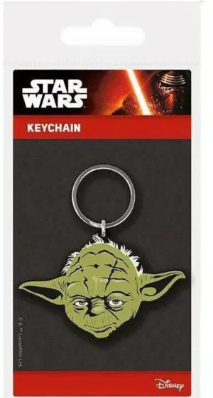 STAR WARS LLAVERO DE GOMA YODA