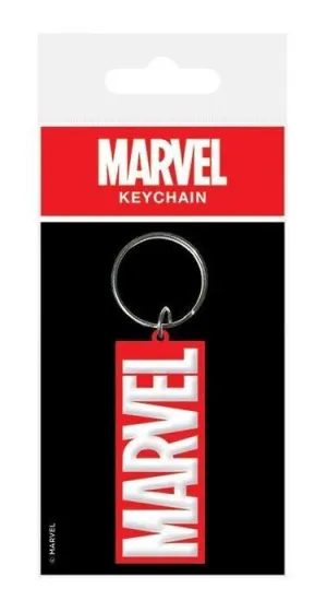 MARVEL LLAVERO DE GOMA LOGO