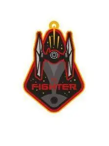 STAR WARS EPISODIO VII LLAVERO CAUCHO 6 CM TIE FIGHTER                     