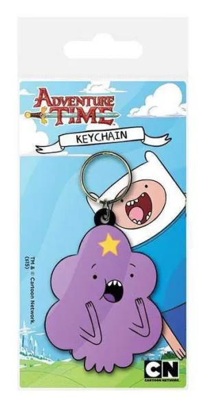 HORA DE AVENTURAS LLAVERO CAUCHO 6CM LUMPY SPACE PRINCESS                  