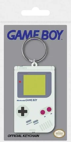 NINTENDO LLAVERO CAUCHO GAMEBOY 6 CM                                       