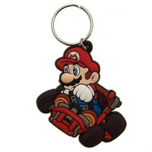 MARIO KART LLAVERO DE GOMA MARIO