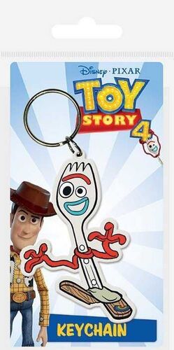 TOY STORY 4 LLAVERO GOMA 7 CM FORKY                                        