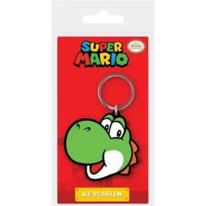 SUPER MARIO LLAVERO DE GOMA YOSHI