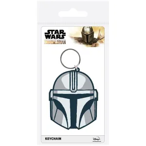 STAR WARS THE MANDALORIAN LLAVERO DE GOMA CASCO MANDO