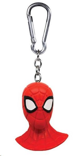 SPIDERMAN LLAVERO 3D BUSTO