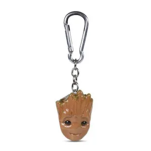 GUARDIANES DE LA GALAXIA LLAVERO 3D BABY GROOT 4 CM                        