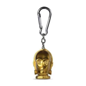 STAR WARS LLAVERO 3D C-3PO 4 CM                                            