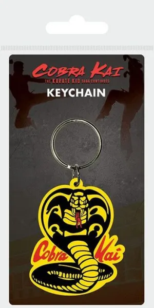 COBRA KAI LLAVERO DE GOMA SERPIENTE