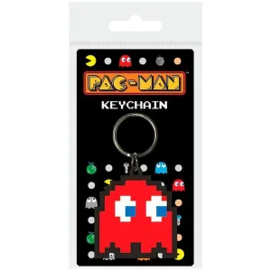 PAC-MAN LLAVERO DE GOMA FANTASMA ROJO (BLINKY)