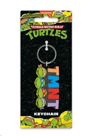 TORTUGAS NINJA LLAVERO GOMA CLASSIC