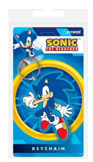 SONIC THE HEDGEHOG LLAVERO DE GOMA SONIC