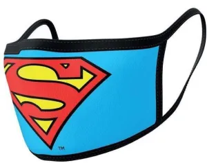 SUPERMAN PACK 2 MASCARILLAS DE TELA LOGO SUPERMAN PACK 2 MASCARILLAS DE TELA LOGO