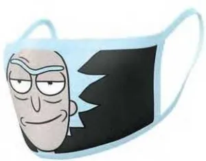 RICK Y MORTY PACK 2 MASCARILLAS DE TELA RICK                               