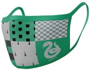 HARRY POTTER PACK 2 MASCARILLAS DE TELA SLYTHERIN                          