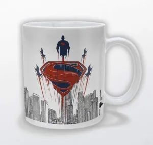 SUPERMAN MAN OF STEEL TAZA FLYING                                          