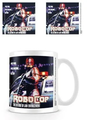 ROBOCOP TAZA 1987 ONE SHEET                                                