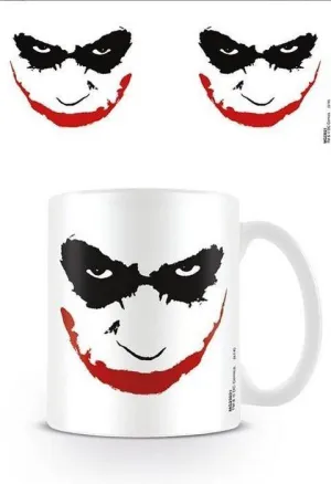 BATMAN THE DARK NIGHT TAZA JOKER FACE                                      